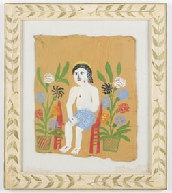 Katarzyna Gawlowa (Polish/Poland) Pensive Christ, Circa 1980