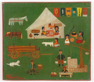 Djordje Sijakovic (Serbia/Montenegro) By the Well, Dated 1971