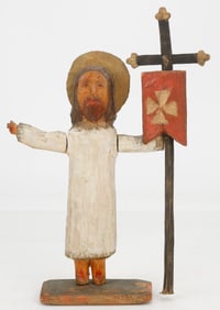 Folk Sculpture of Christ (Polish/Poland)