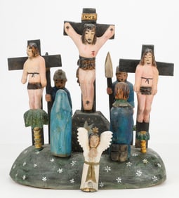Jozef Zcaniacz, Crucifixion Scene (Polish/Poland)