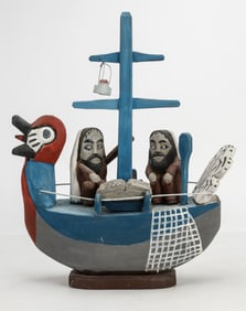 Adam Zegadlo Folk Art Noah's Ark (Polish/Poland)