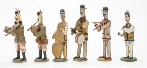 Vintage Folk Art Band, Mid-20th C. (Polish/Poland)