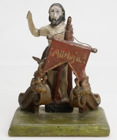 "Alleluja" Folk Sculpture of Christ (Polish/Poland)