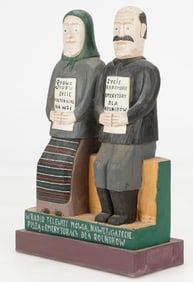 Folk Sculpture By Stanislaw Denkiewicz (Polish/Poland)
