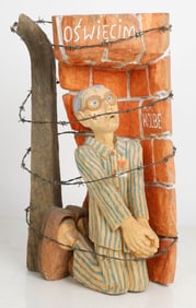 Janusz Walentynowicz (Polish, b.1956), "Maximillian Kolbe In Oswiecim"