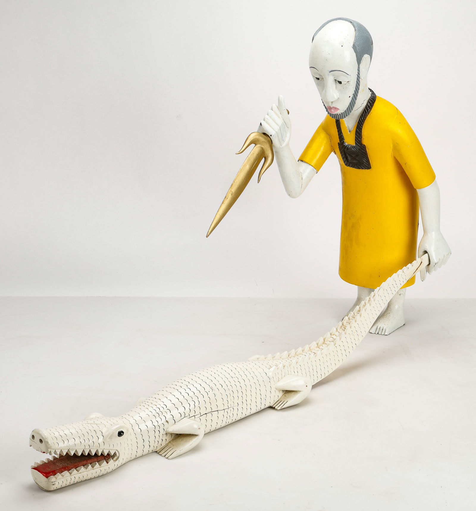 White Crocodile by Agbagli Kossi (African/Togo) (1 of 5)