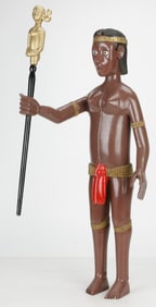Holding Ceremonial Staff, Agbagli Kossi (African/Africa, Togo)