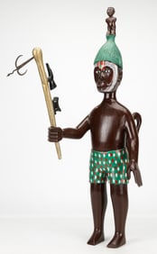 Ewe Altar Figure By Agbagli Kossi (African/Africa, Togo)