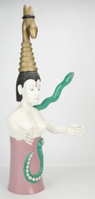 Mami Wata Altar Figure by Agbagli Kossi (African/Togo)