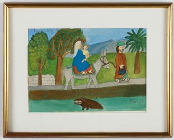 Max Raffler (German/Germany) Flight to Egypt