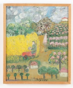 Emma Stern (German/Germany) Countryside, Dated 1966