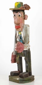 Hans Schmitt (German/Germany) Paintbrush Hat, Circa 1980's