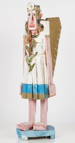 Hans Schmitt (German/Germany) Figure with Wings/Angel, Circa 1980's
