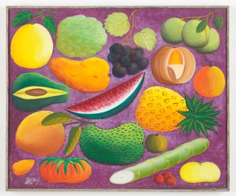 Jacques-Richard Chery (Haitian/Haiti) Still Life/Fruit