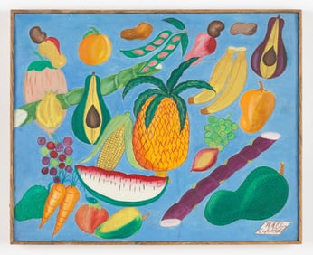 Michel M. Obin (Haitian/Haiti) Still Life, Circa 1970's