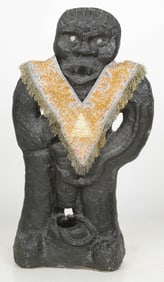 Haitian/Haiti Cement Sculpture "Roi Lucifer 1843"