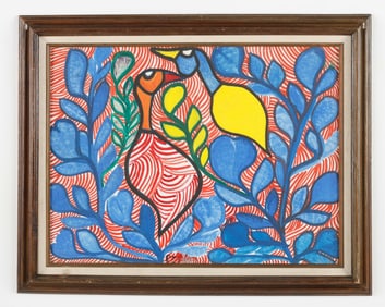 Toussaint St. Pierre (Haitian/Haiti) Love Birds