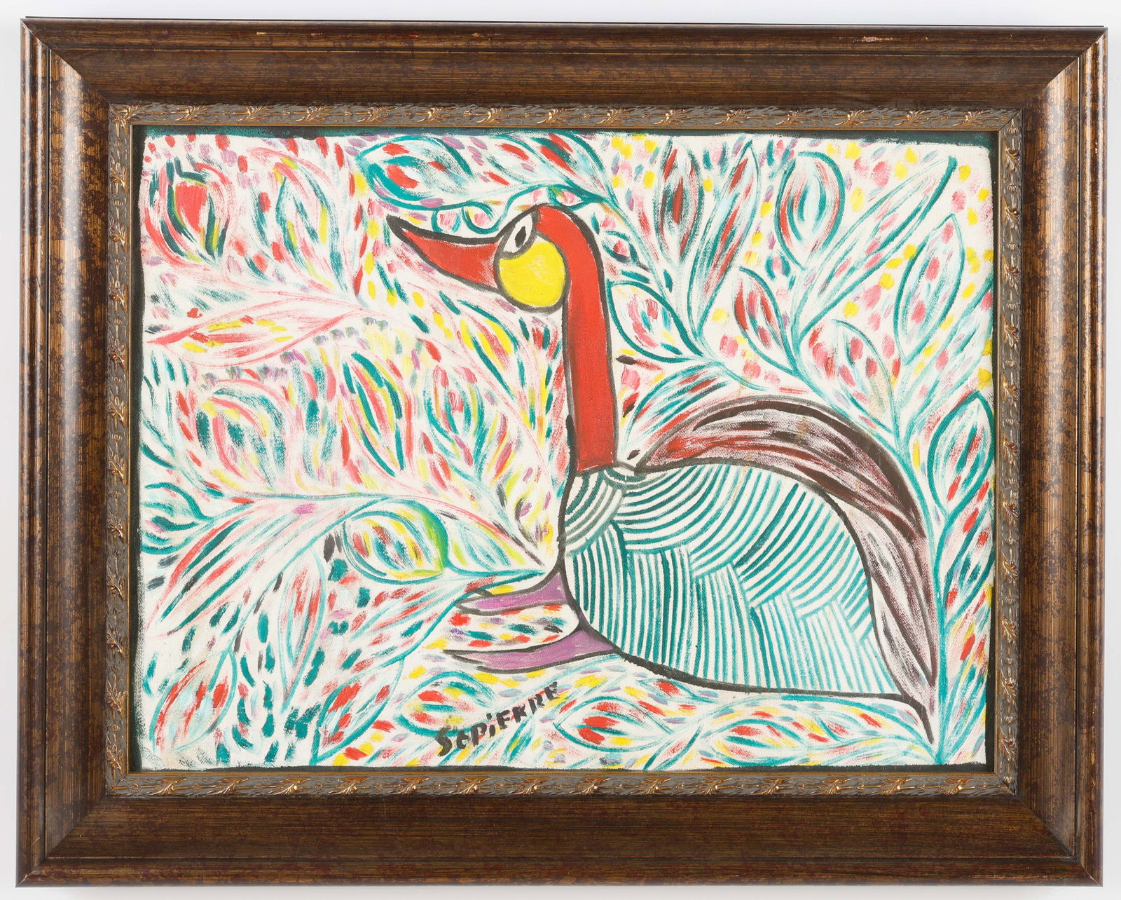 Toussaint St. Pierre (Haitian/Haiti) Bird (1 of 3)