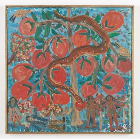 Gerard Fortune (Haitian/Haiti) Garden of Eden Temptation