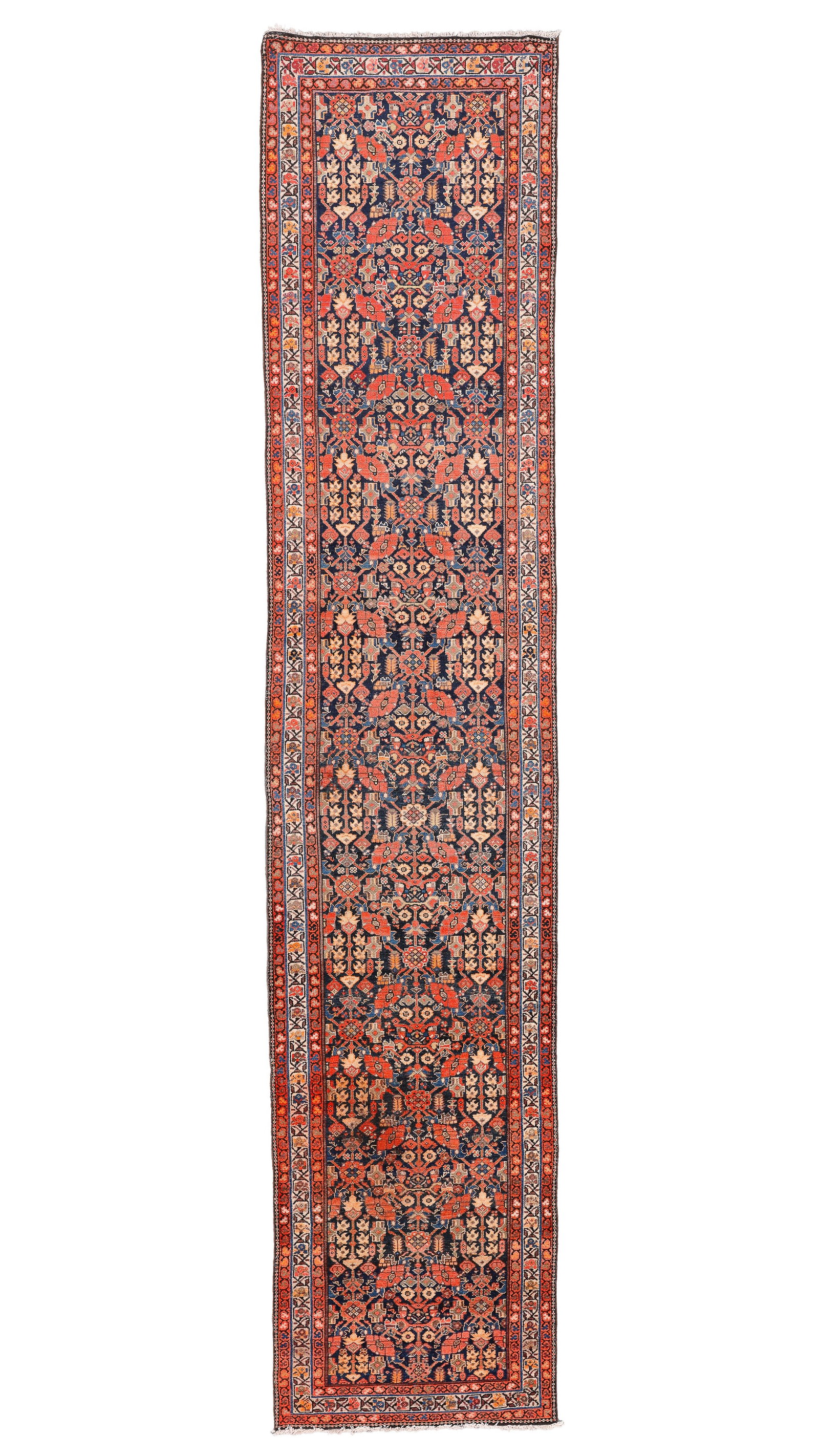 Malayer Rug, Persia, Early 20th C., 3'4'' x 16'1'' (1 of 5)