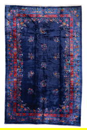 Fine Mansion Size Chinese Art Deco Rug, Ca. 1940, 11'3'' x 17'7''