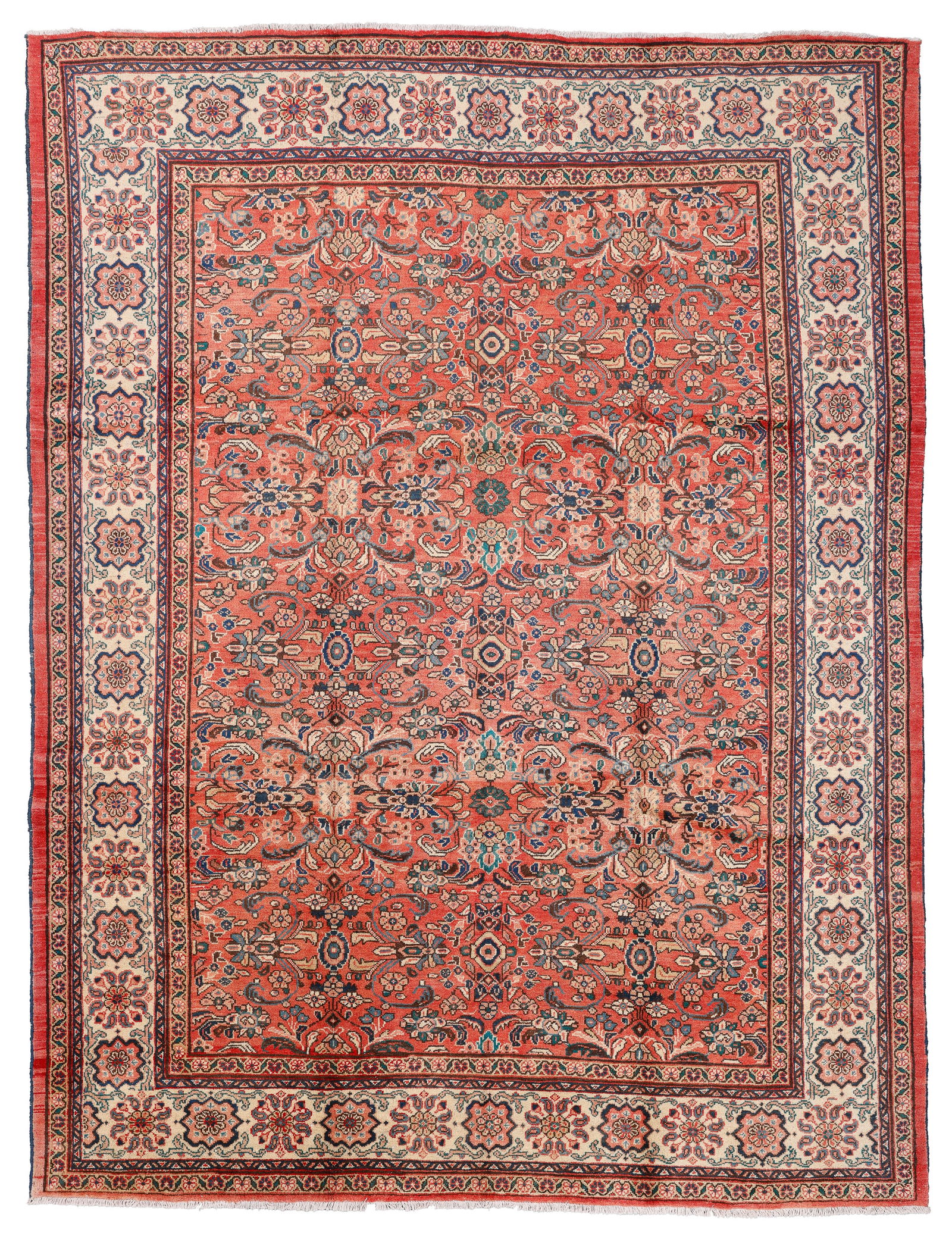 Mahal Rug, Persia, Mid/Late 20th C., 10'3'' x 13'4'' (1 of 4)