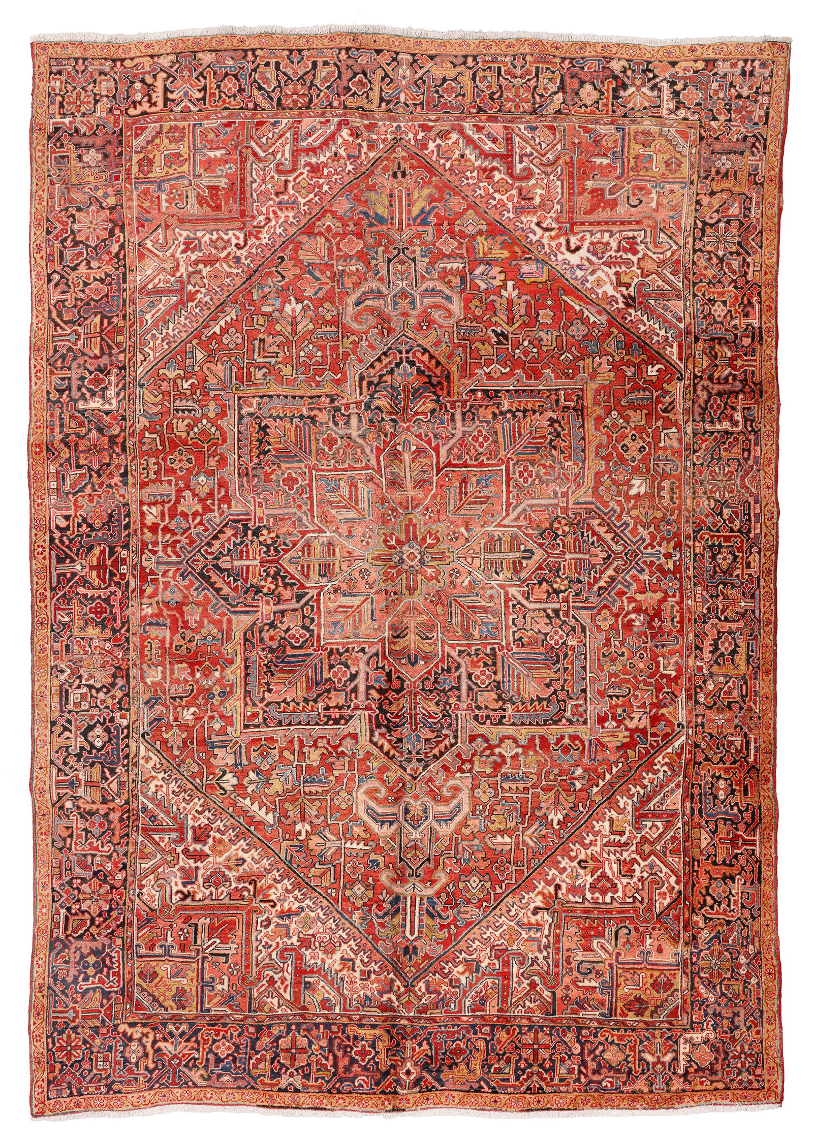 Heriz Rug, Persia, Mid 20th C., 8'2'' x 11'5'' (1 of 5)