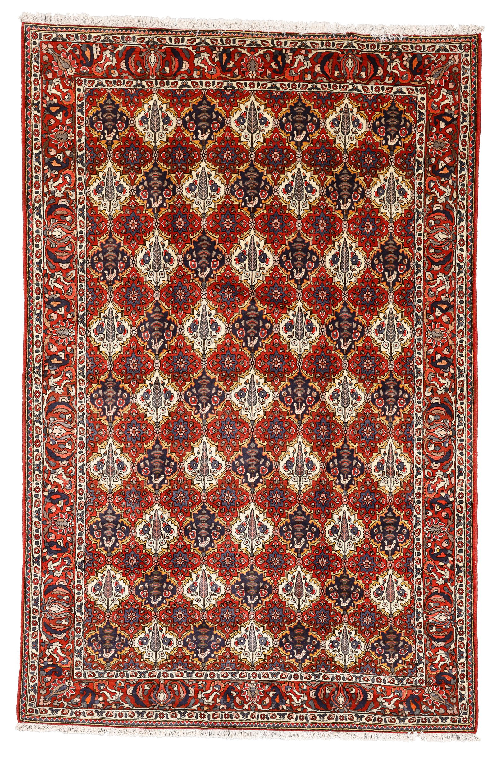 Bakhtiari Rug, Persia, Mid/Late 20th C., 6'9'' x 10'4'' (1 of 4)