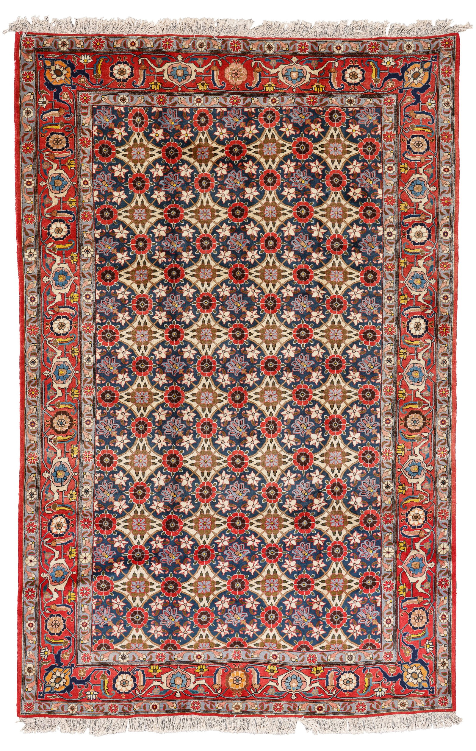 Veramin Rug, Persia, Mid/Late 20th C., 6'9'' x 10'5'' (1 of 4)