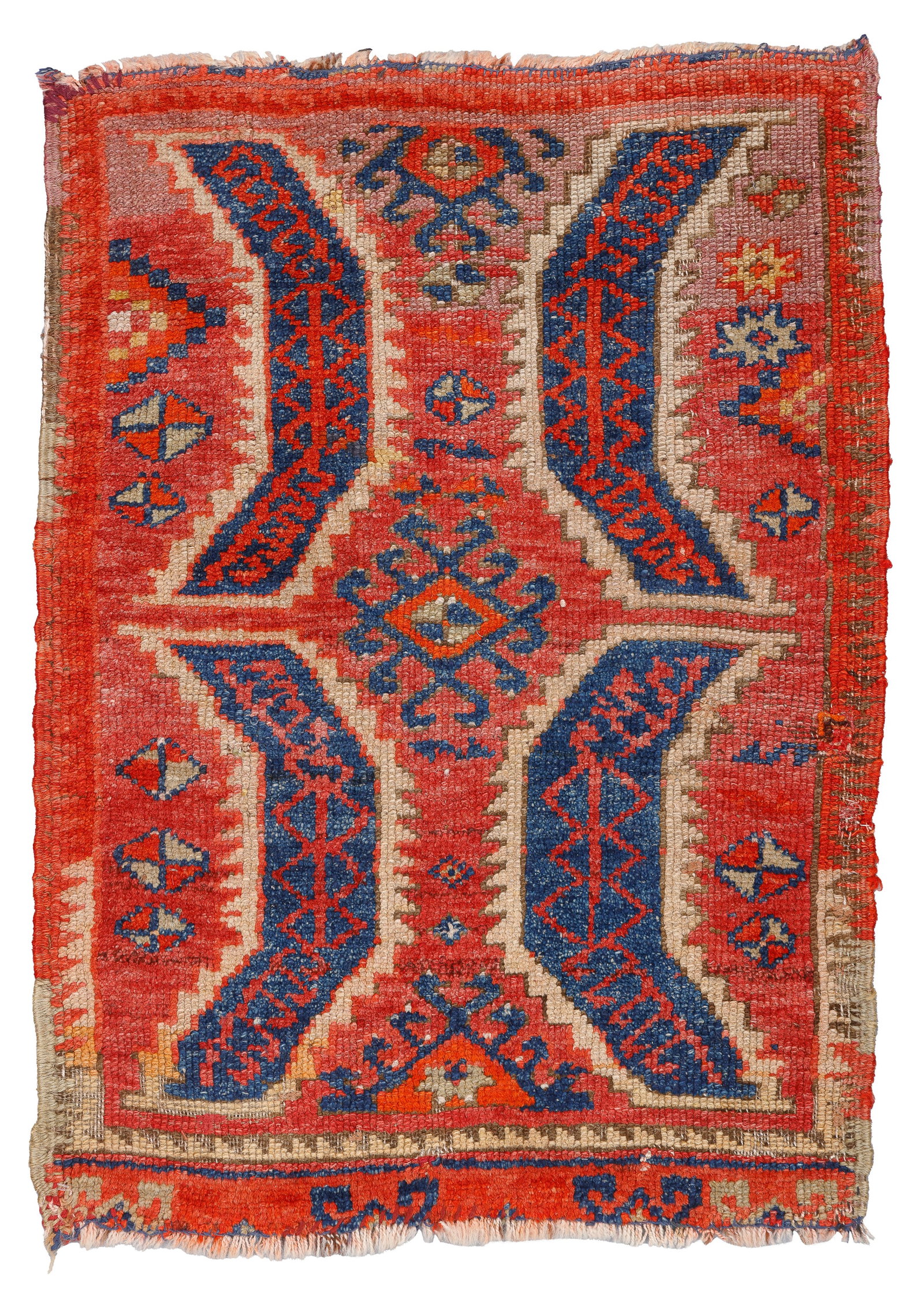 Konya Yastik, Turkey, Ca. 1900, 1'0'' x 2'8'' (1 of 4)