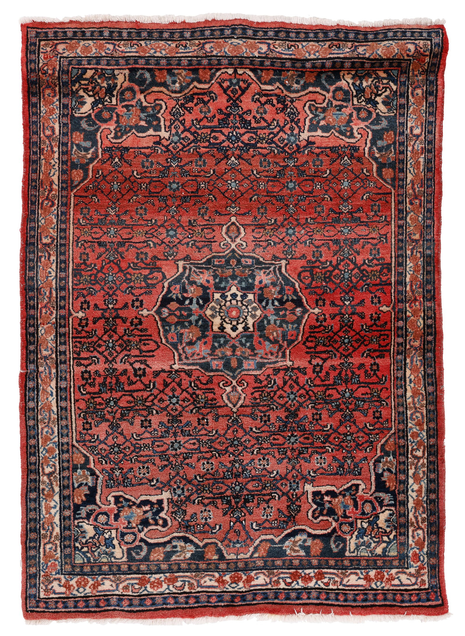 Bidjar Rug, Persia, Mid/Late 20th C., 3'7'' x 5'0'' (1 of 4)
