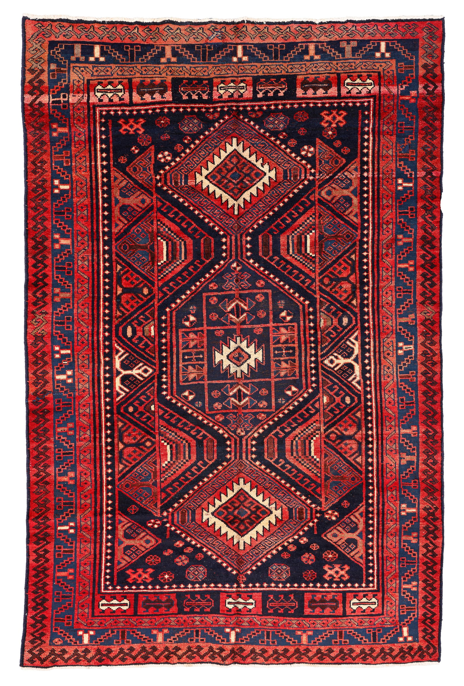 Kurd Rug, Persia, Mid/Late 20th C., 5'8'' x 9'0'' (1 of 4)