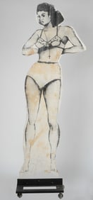 Dan Barnes (American, 20th c.) "Woman Undressing", 2009