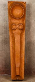 Mark Fenwick (American, b. 20th C.) Modernist Carved Wood Sculpture, H:61" (1 of 3)