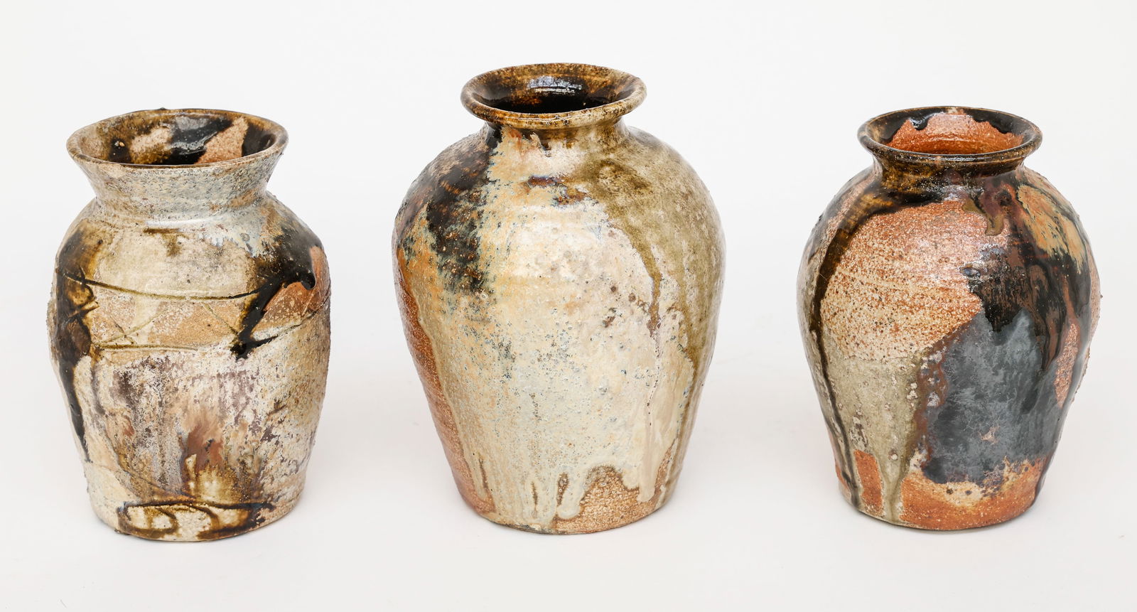 Group of Three Ceramic Jars (1 of 5)