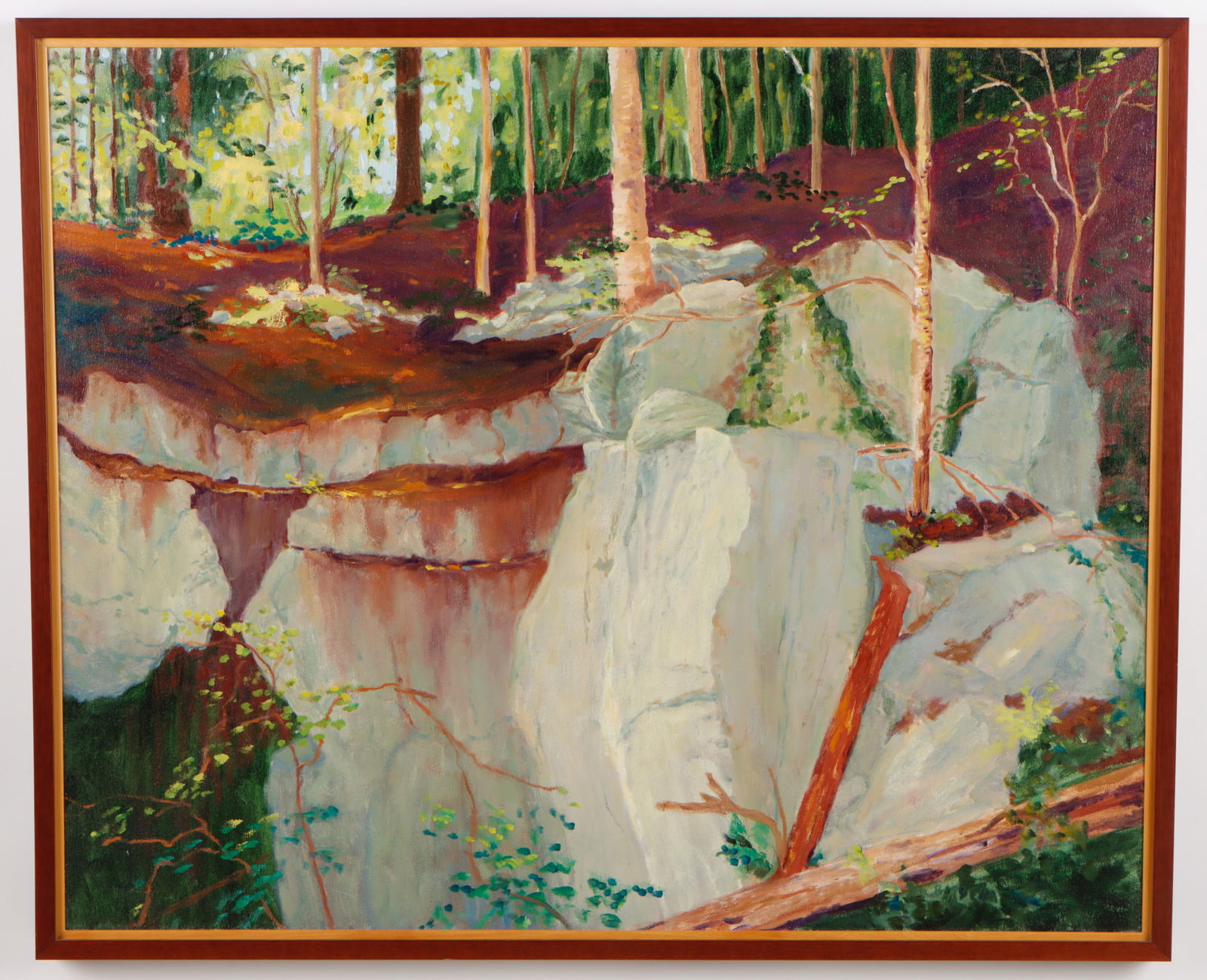 Anne E. Lisette Boysen (1939-2011) Painting. 34"x42" (1 of 2)