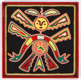 Huichol Yarn Painting