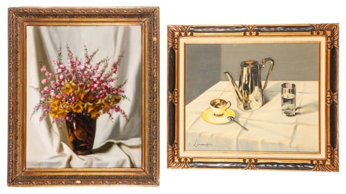 2 Still Life Paintings