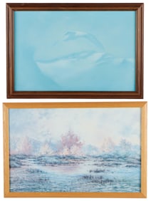 2 Modern Contemporary Paintings