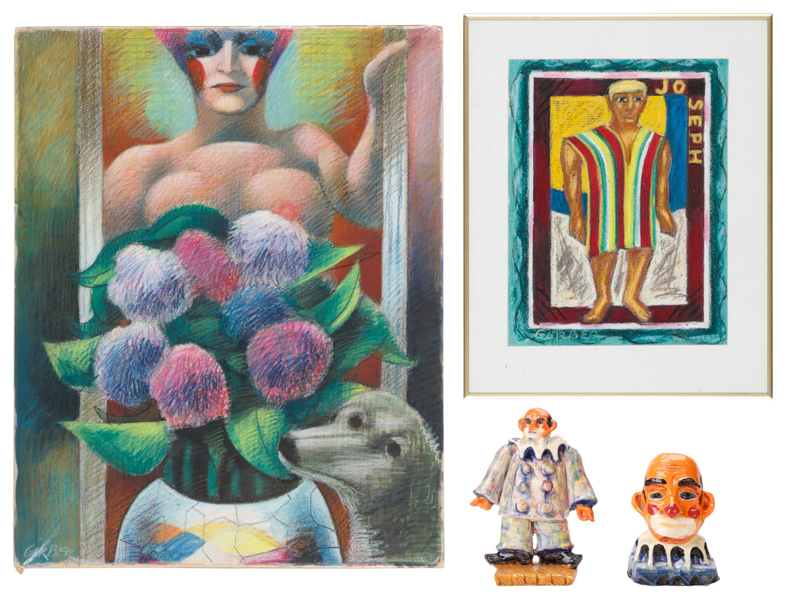 Jack Gerber (American, 1927-2021) 4 Works (1 of 11)