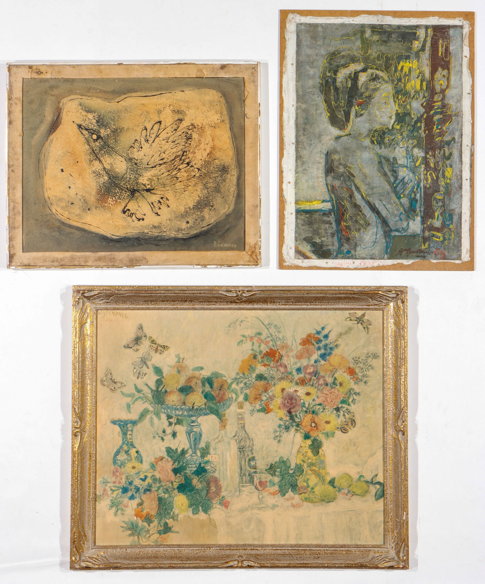 3 Expressionist Artworks (1 of 7)