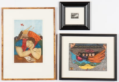 Fernando Olivera (Mexican, 1962-2018) 3 Prints