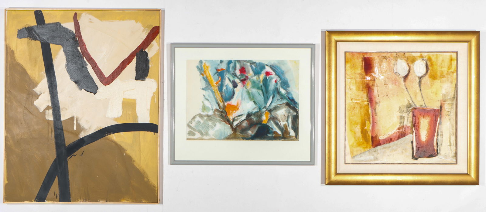 3 Abstract Still Life Paintings (1 of 7)