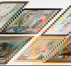 4 Still Life Paintings (1 of 9)