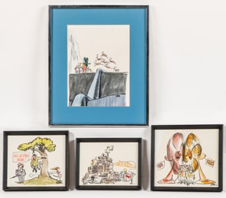 Robert Maxwell Weber (1924-2016) 4 Works