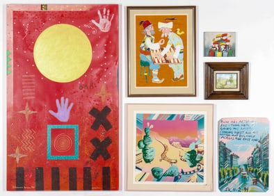 6 piece Art Collector's Lot