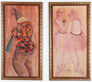 Frantz Beauvoir (Haitian/Haiti) Musician & Ballerinas