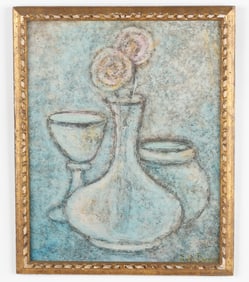 Frantz Beauvoir (Haitian/Haiti) Untitled (Still Life), circa 1970