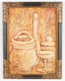 Frantz Beauvoir (Haitian/Haiti) Untitled (Still Life), circa 1970's