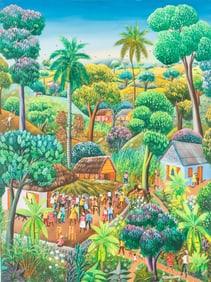 Jean David Boursiquot (Haitian, b. 1949) Painting